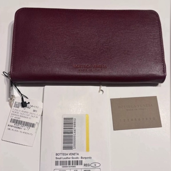 NWT $800 bottega veneta  Leather wallet men’s - Picture 3 of 14
